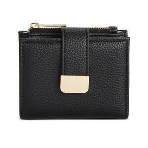 On 34th Zip & Snap Wallet – Black